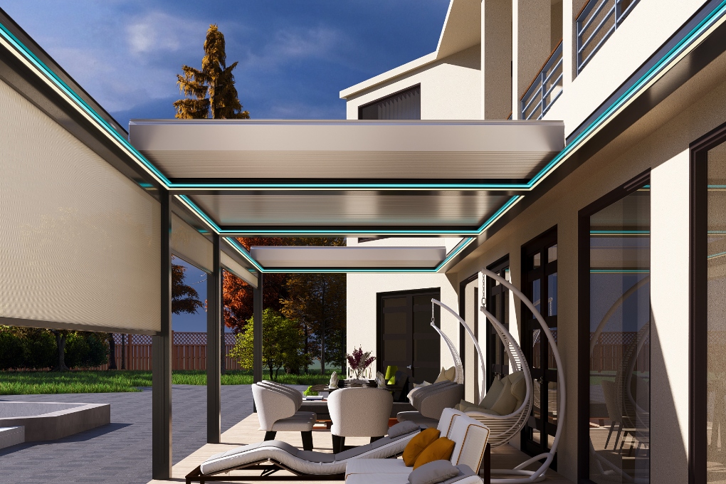 Bioklimatická pergola OPEN