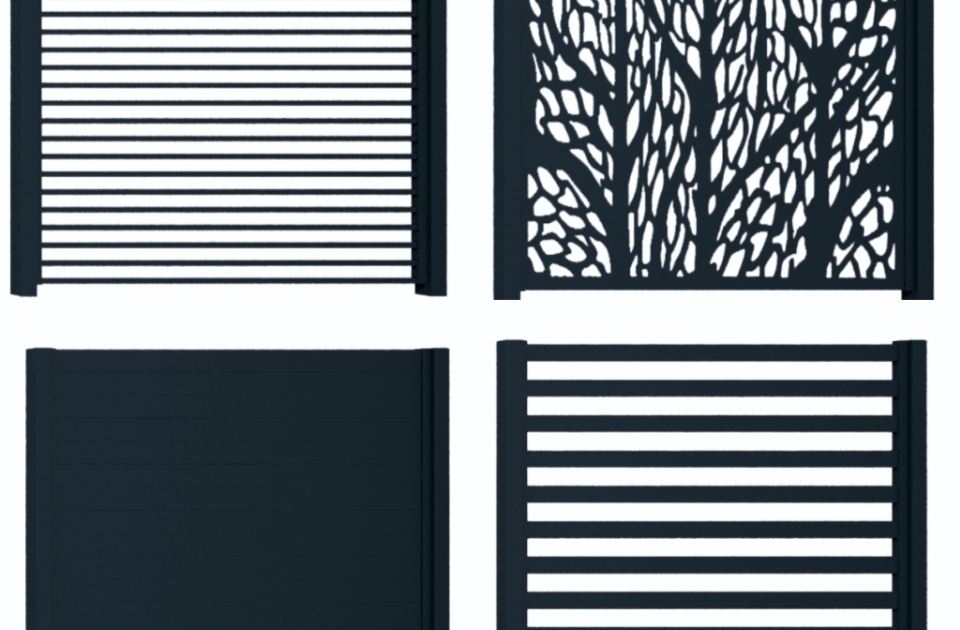 Mnoho designových možností - Hliníkové ploty