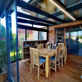 RolWood Garden dřevěné zimní zahrady