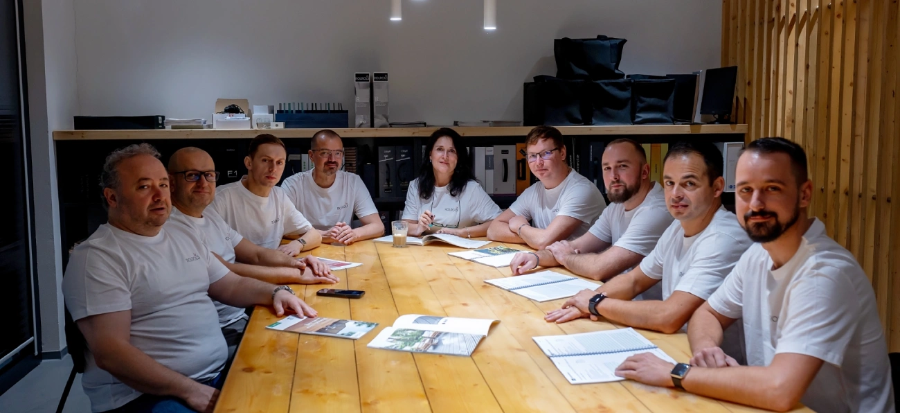 Tým ROLROLS při společném pracovním setkání